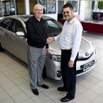 The First Hybrid Camry Sale