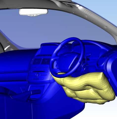 Airbag system pdf knee