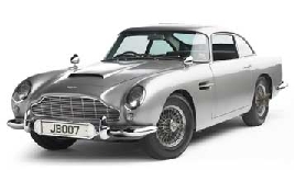 Jame's Bond's Aston Martin