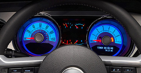 2010 Ford Mustang dashboard