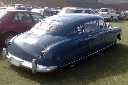 the rear of a 1950 Hudson