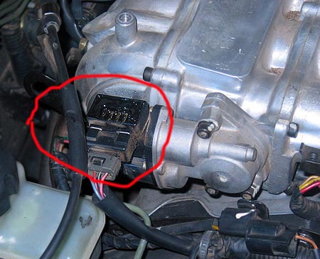 Melted bit of a Hyundai Grandeur motor