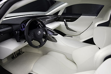 Lexus concept sports car