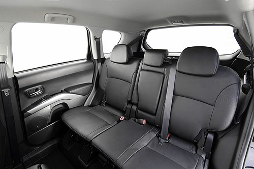 Interior of the new Peugeot 4007
