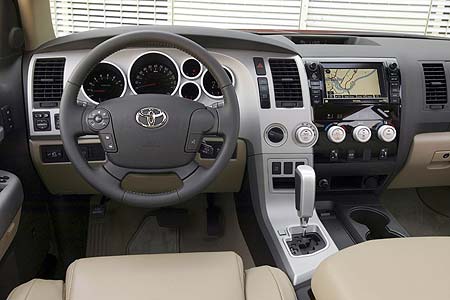 Toyota Tundra dashboard