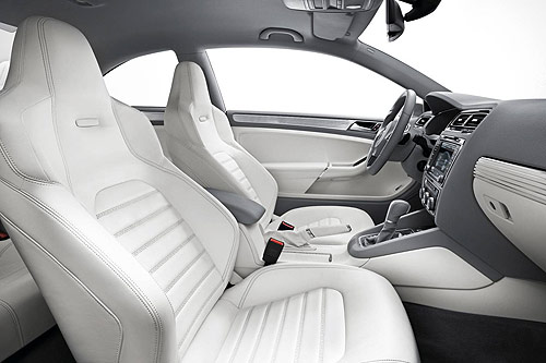 The interior of the VW Compact Coupe