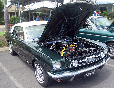 Ford Mustang still in left hand drive configuration