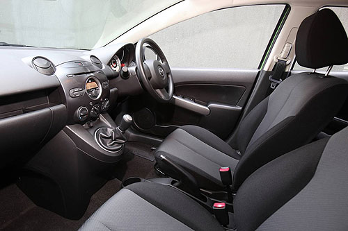 Interior of the new Mazda2 Neo