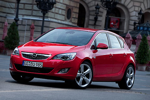 The current Opel Astra